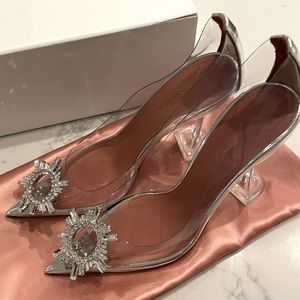 Amina Muaddi Begum PVC Pumps